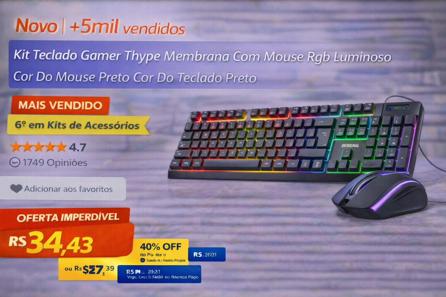 a computer keyboard and mouse mouse on a computer keyboard
