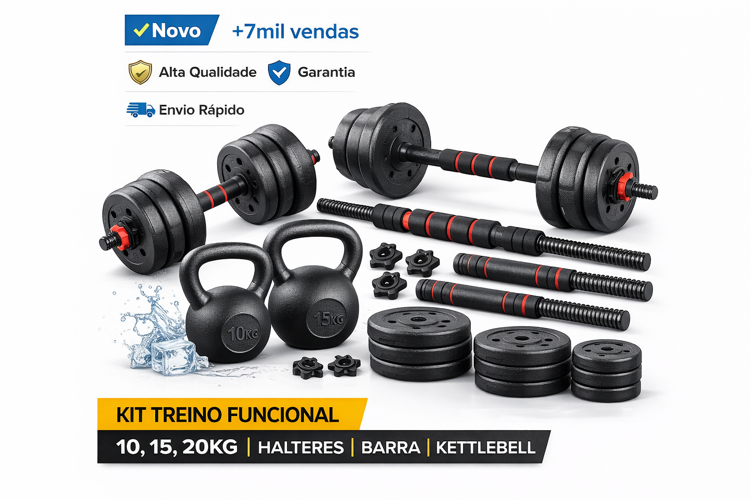 kit de treino funcional completo XrqKIVBKILk8RINk