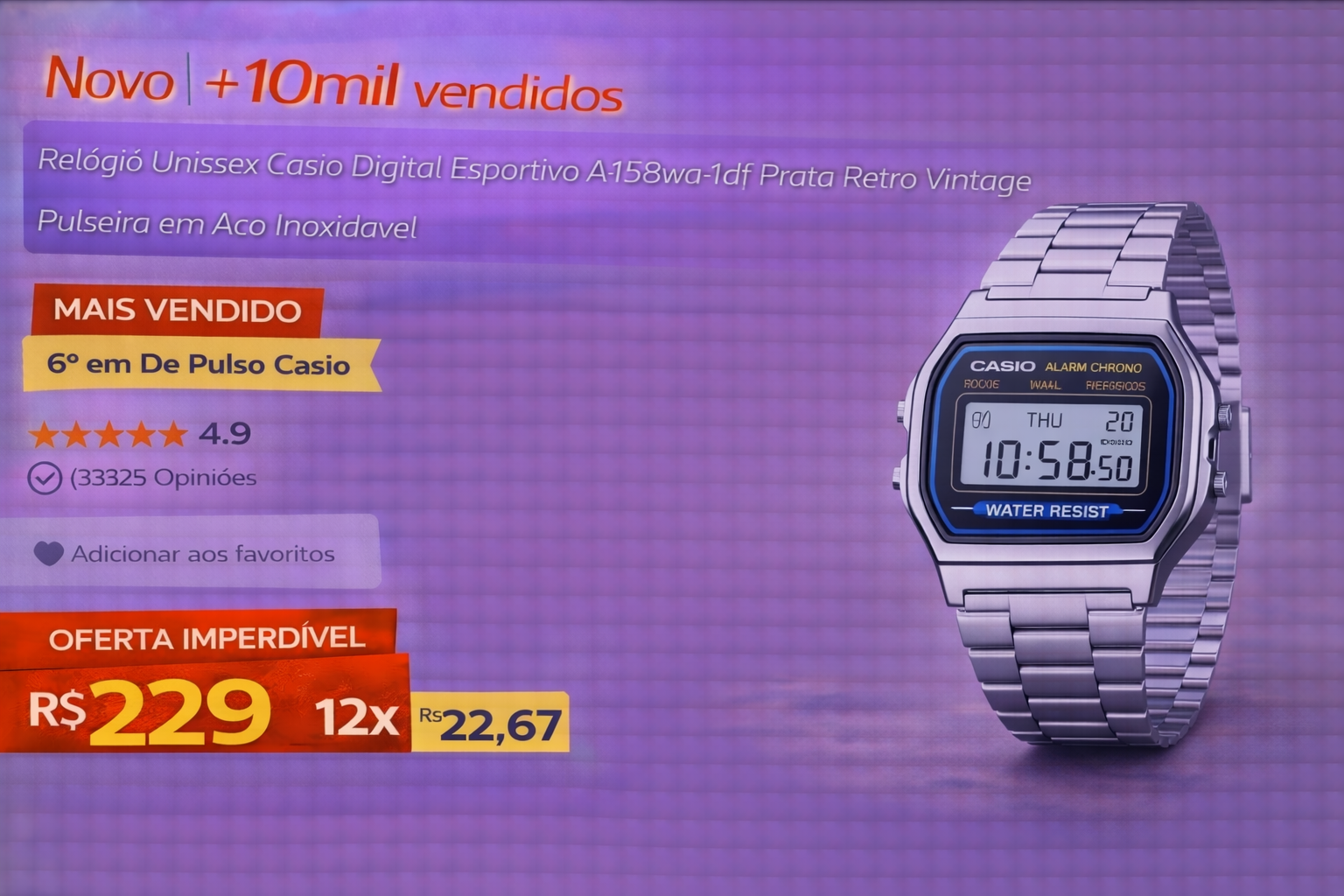rela3gio casio digital a158wa 1df retra EjWmyojk8pQrased